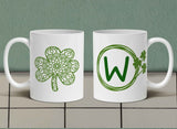 Shamrock Mandala Personalized Coffee Mug