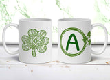 Shamrock Mandala Personalized Coffee Mug