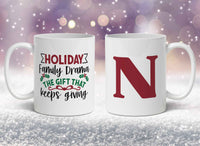 Festive Funnies Personalized Coffee Mug