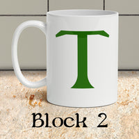 Heart & Butterflies Personalized Coffee Mug