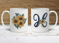 Sunflower Meadows Personalized Coffee Mug