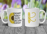 Teacher Appreciation 2022 Personalized Coffee Mug