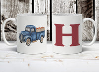 Apple Truck Personalized Coffee Mug