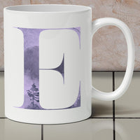 Winter Forest Personalized Coffee Mug