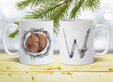 Winter Woodland Personalized Coffee Mug