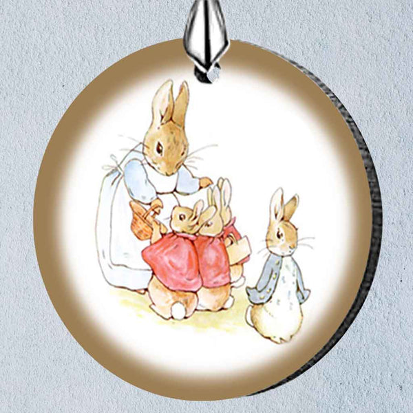 Peter Rabbit Round SpectraLuxe Necklace