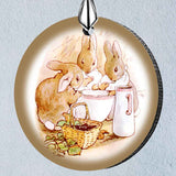 Peter Rabbit Round SpectraLuxe Necklace