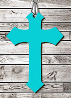 Solid Color Cross SpectraLuxe Necklace