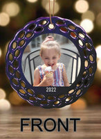 Photo Personalized Round Porcelain Ornament
