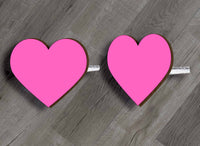 Colored Heart SpectraLuxe Post Earrings