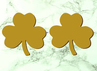 Colored Shamrock SpectraLuxe Post Earrings