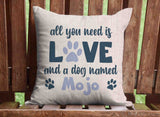 All You Need is Pets Throw Pillow Cover