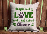 All You Need is Pets Throw Pillow Cover