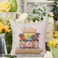 Aloha Summer Throw Pillow Cover