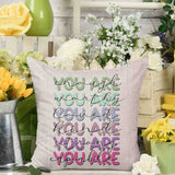 Mom's Pillows Throw Pillow Cover