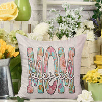 Mom's Pillows Throw Pillow Cover