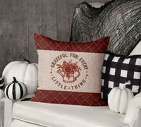 Perfectly Plaid Fall Throw Pillow Cover