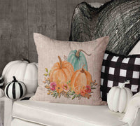 Pumpkin Patch Throw Pillow Cover