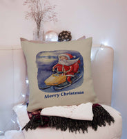 Snow Much Fun Throw Pillow Cover