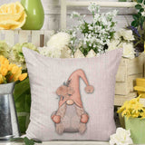 Spring Gnomes Throw Pillow Cover