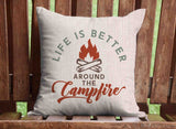 Summer Livin' Throw Pillow Cover