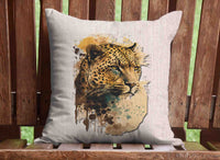 Watercolor Wildlife Pillows Throw Pillow Cover