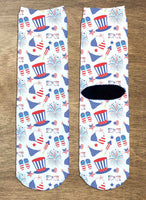 Americana Fun Crew Socks