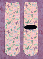 Butterfly Fun Crew Socks