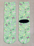 Butterfly Fun Crew Socks