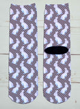 Easter Bunny Fun Crew Socks