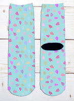 Hearts & Arrows Fun Crew Socks