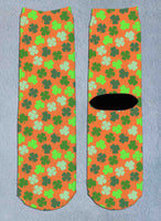 Shamrocks Fun Crew Socks