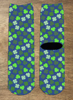 Shamrocks Fun Crew Socks