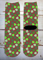 Shamrocks Fun Crew Socks