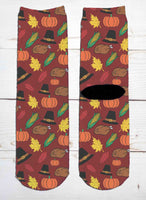 Thanksgiving Crew Socks