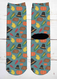 Thanksgiving Crew Socks