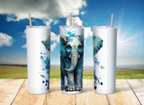 Wacky Wildlife Skinny Travel Tumbler