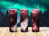 Winter Forest Skinny Travel Tumbler