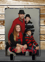 Medium Rectangle Portrait Slate Photo Plaque