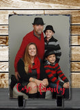 Medium Rectangle Portrait Slate Photo Plaque