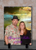 Medium Rectangle Portrait Slate Photo Plaque