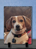 Medium Rectangle Portrait Slate Photo Plaque