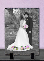 Medium Rectangle Portrait Slate Photo Plaque