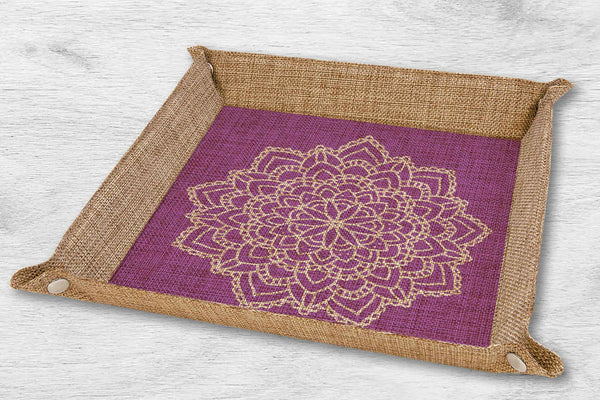 Mandala Snap Basket Medium