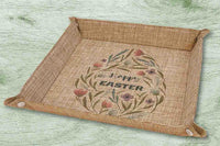 Floral Egg Snap Basket Large