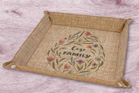 Floral Egg Snap Basket Large