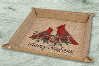 Christmas Birds Snap Basket Medium