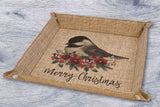 Christmas Birds Snap Basket Medium