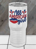 All American Girl Proper Travel Tumbler