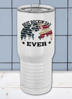 Best Buckin' Dad Proper Travel Tumbler